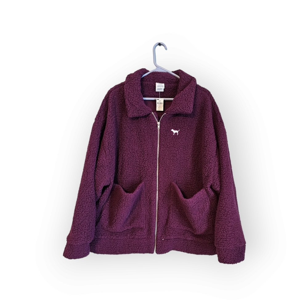 Victoria's secret Pink boyfriend Sherpa, 🆕‎